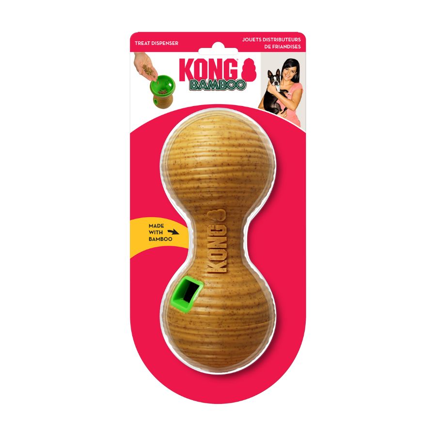 Kong bamboo feeder dumbbell Medium, , large image number null